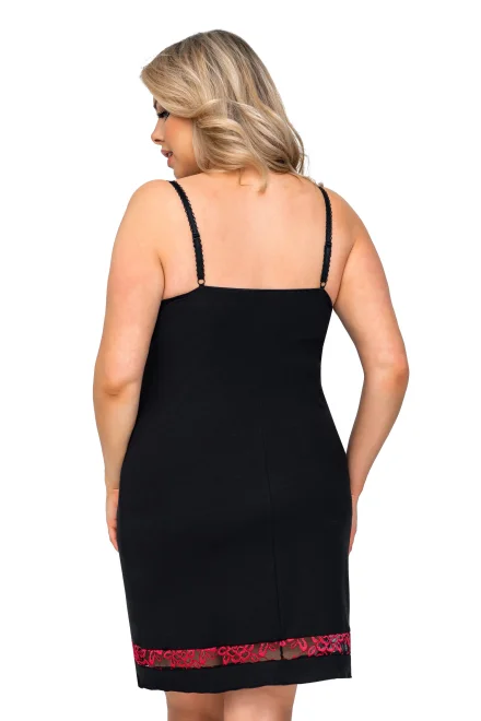 Noční košilka Alexia Black Maxi