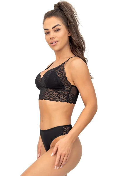 Podprsenkový top 244 - Černá