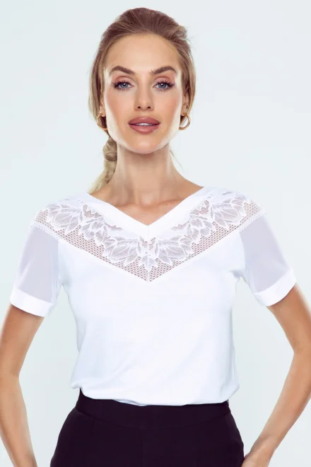 Halenka Gusta - Bílá