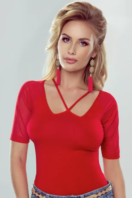 Halenka Cydney - Červená