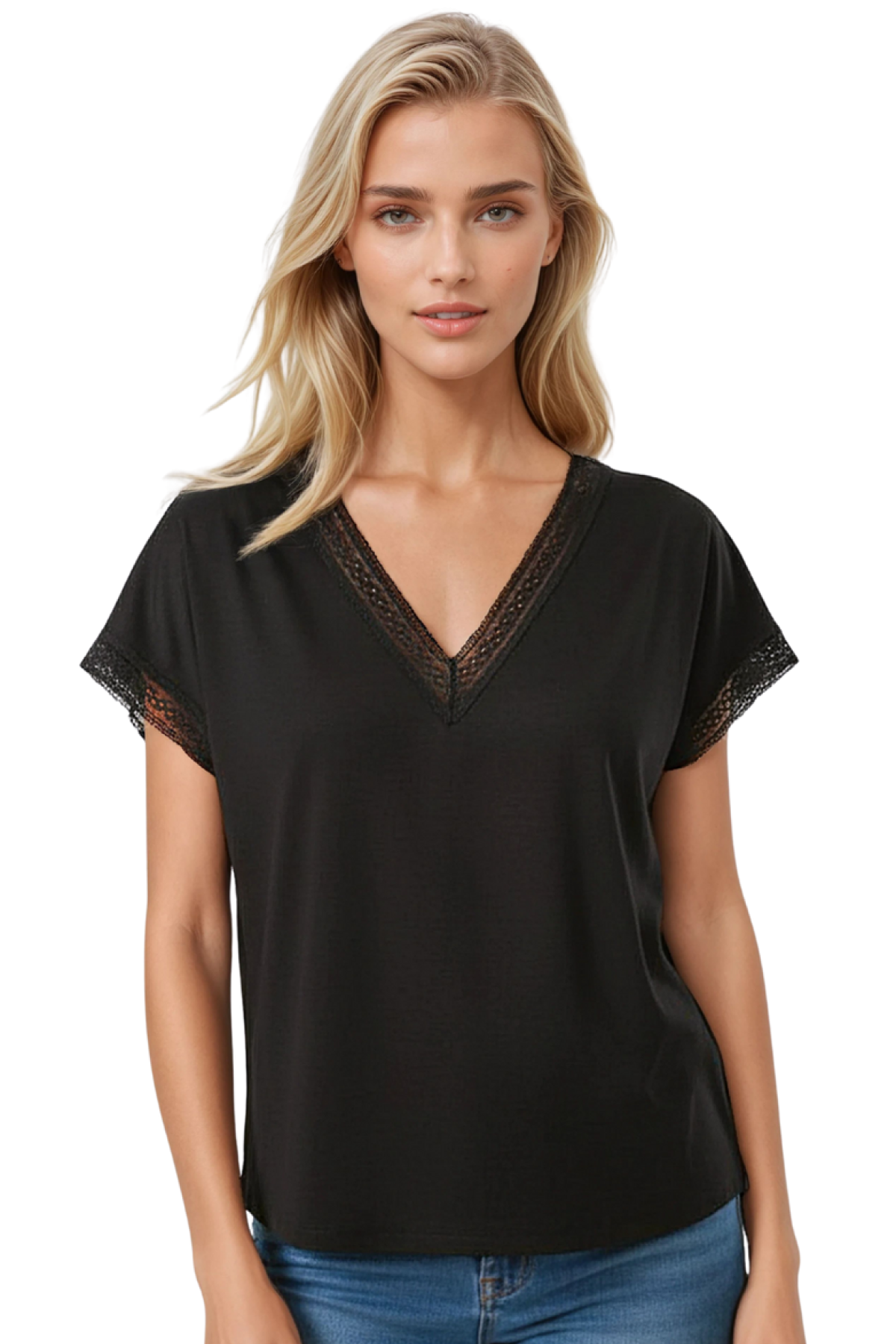 Halenka Eldar Flaviana Černá 3XL