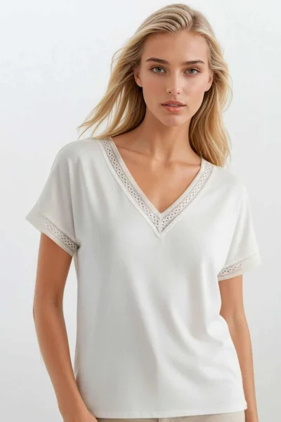 Halenka Flaviana - Bílá