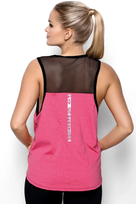Sportovní top Abel Fit - Růžová