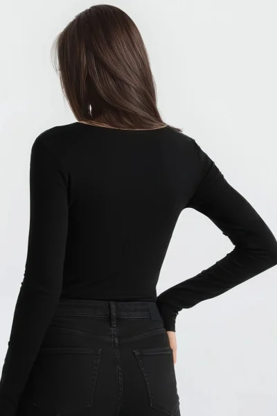 Dámské triko Irma - viskóza - Černá