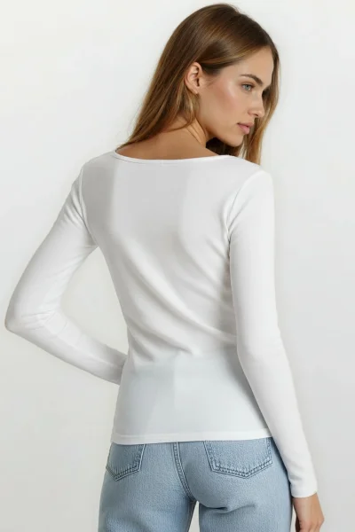 Dámské triko Irma - viskóza - Bílá