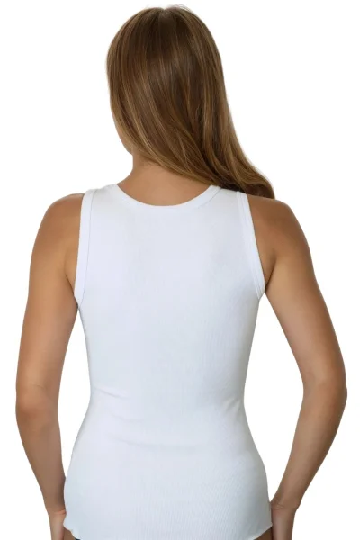 Tílko - viskóza Marcela - Bílá