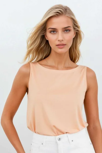 Dámské tílko Jakina - Světle oranžová