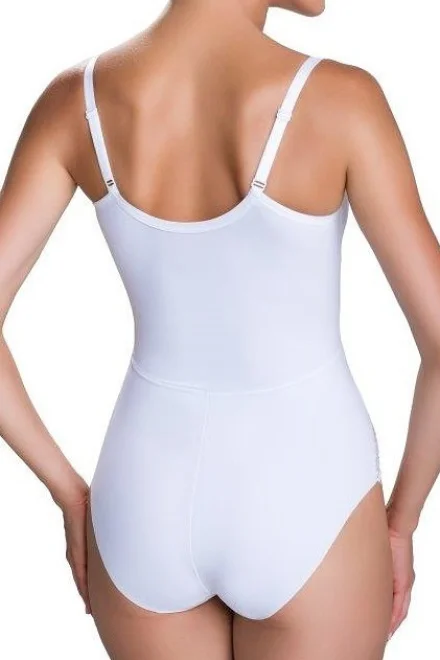 Stahovací body Vanilia - Bílá