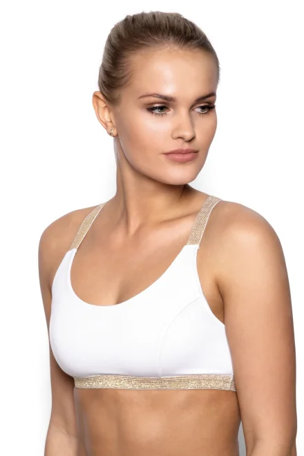 Sportovní top Areta Top Fit - Bílá