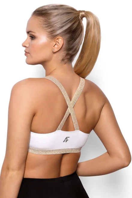 Sportovní top Areta Top Fit - Bílá