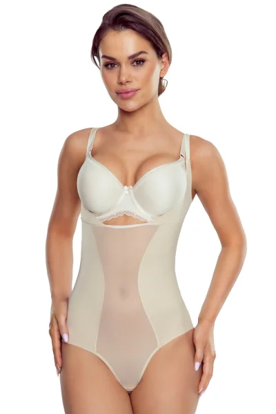 Stahovací body Viliama - Béžová