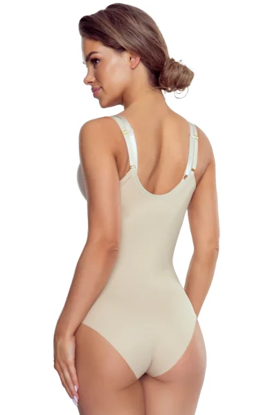 Stahovací body Viliama - Béžová