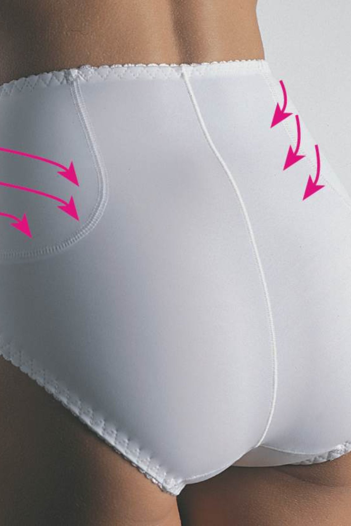 Stahovací kalhotky Eldar Vivien Bílá 3XL