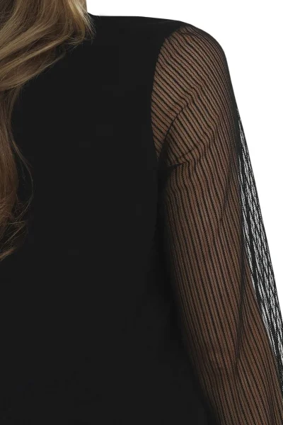 Halenka Marta - viskóza - Černá