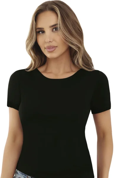 Dámské tričko Ida - viskóza - Černá