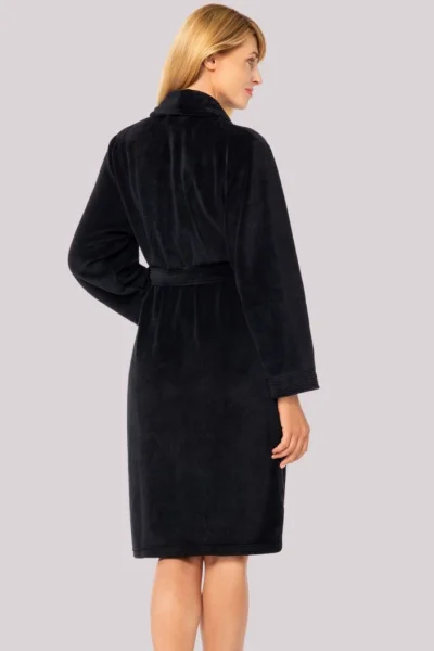 Dámský župan Callisto - Černá