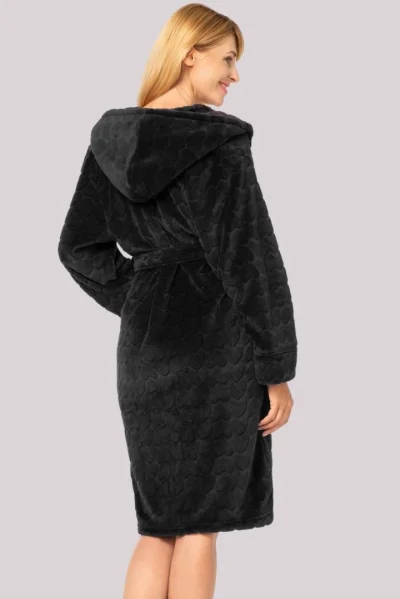 Dámský župan Cupid - Černá