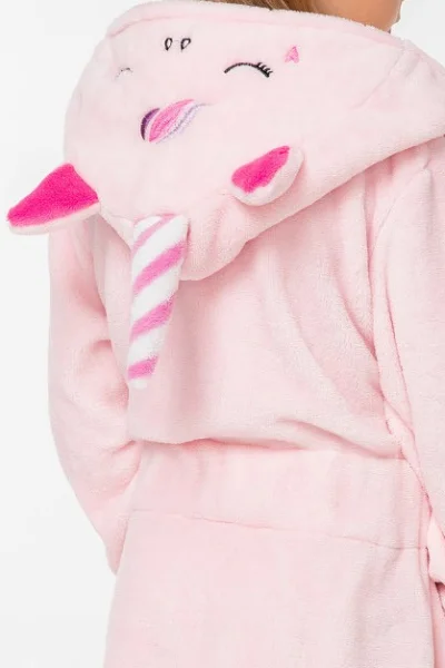 Dívčí župan Unicorn - Růžová