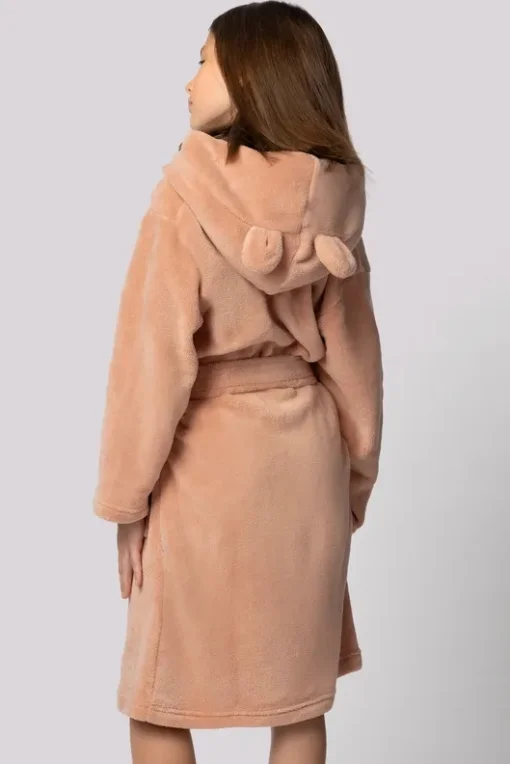 Dětský fleecový župan Bear - s ušima
