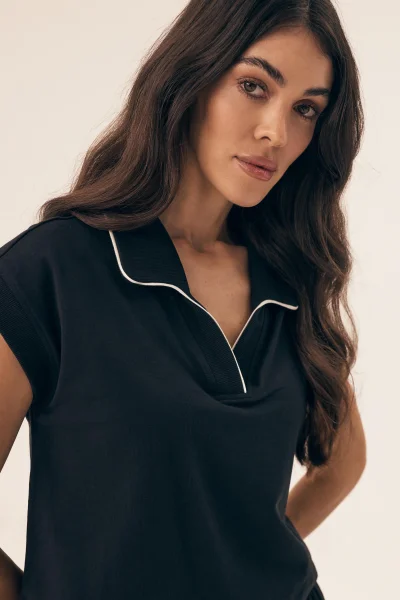 Dámská souprava Remi - s kraťasy - Černá