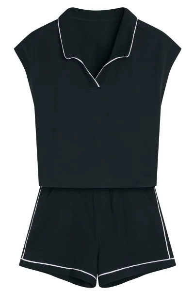 Dámská souprava Remi - s kraťasy - Černá