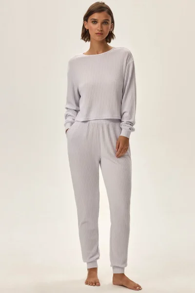 Dámská souprava Clytia - Světle šedá