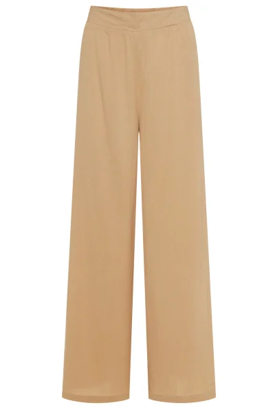 Široké dámské kalhoty Mare - Písková
