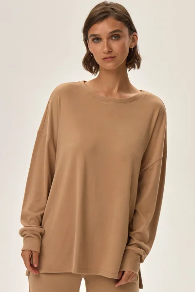 BEI Dámská mikina Joyland - Béžová