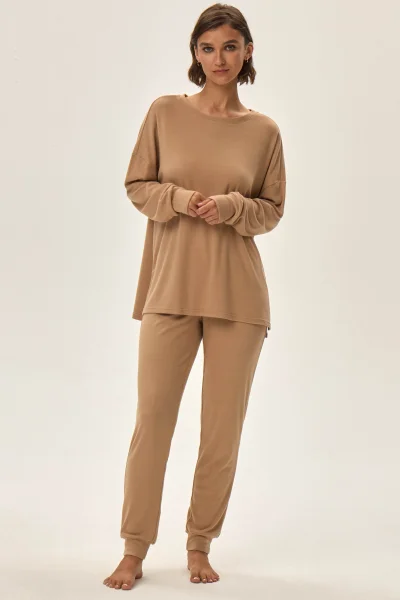 BEI Dámská mikina Joyland - Béžová