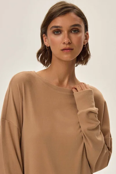 BEI Dámská mikina Joyland - Béžová