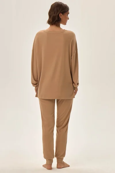 BEI Dámská mikina Joyland - Béžová