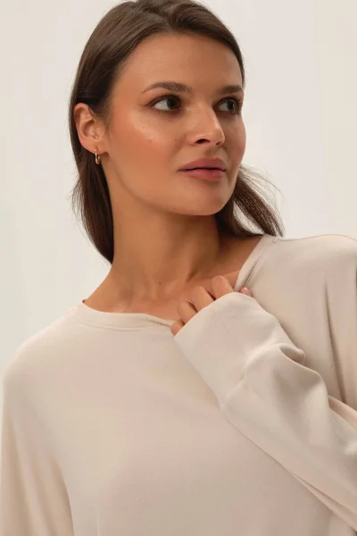 CRE Dámská mikina Joyland - Krémová