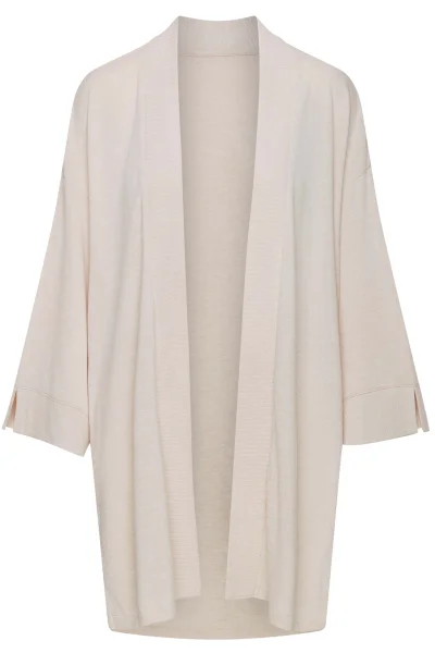 Kardigan Jen - 3/4 rukáv - Světle béžová