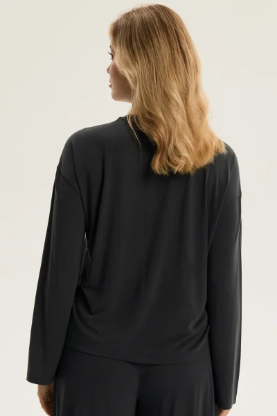 Dámské triko Ruth - modal - Tmavě šedá