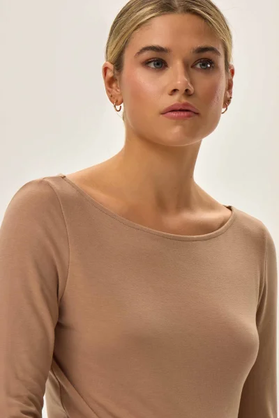 Tričko Jimena - Béžová