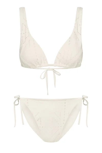 Dvoudílné plavky Coraly - Krémová