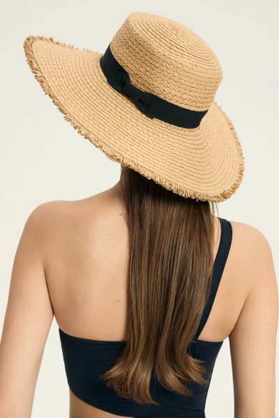Letní klobouk Napoli - Písková