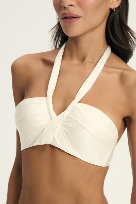 Horní díl plavek Truffle - bandeau - Krémová