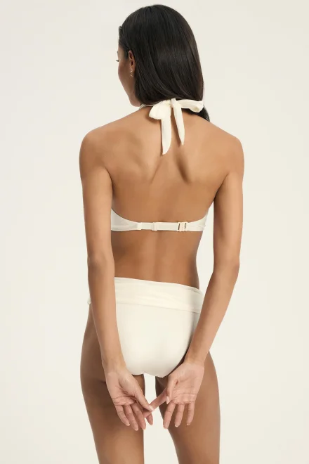 Horní díl plavek Truffle - bandeau - Krémová