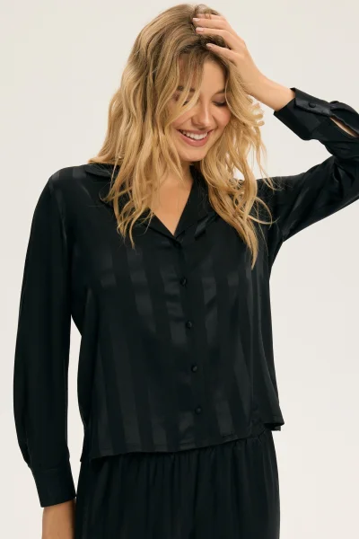 Dámské pyžamo Cuneo - Černá