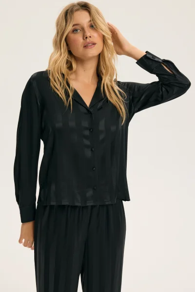 Dámské pyžamo Cuneo - Černá