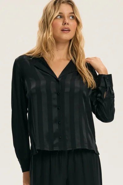 Dámské pyžamo Cuneo - Černá