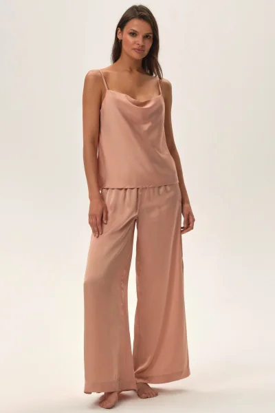 Dámské pyžamo Jayla - Starorůžová
