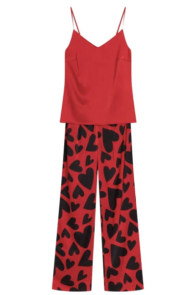 Dámské pyžamo Jenya - Červená
