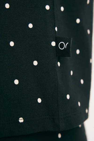 Dámské pyžamo Macchiato - Černá