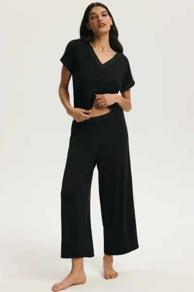 Dámské pyžamo Onyx - Černá
