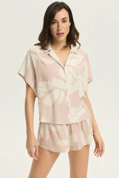 Dámské pyžamo Roya - Světle růžová