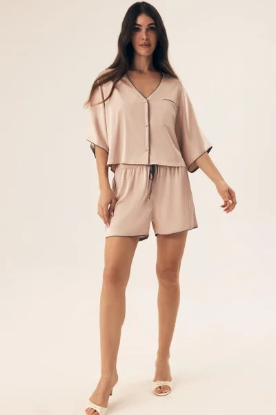 Dámské pyžamo Dill - Světle růžová