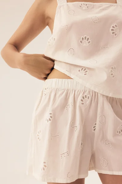 Dámské pyžamo Rorai - Krémová