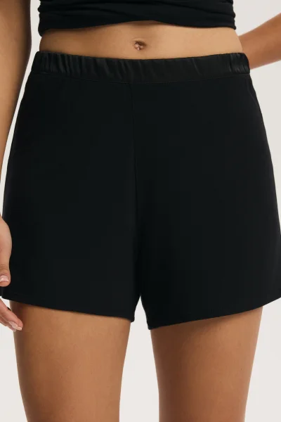 Dámské krátké pyžamo Onyx - Černá